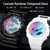 Защитное стекло Casioak Rainbow для часов G shock GA2100 GA2110 GA110 GA100 Защитная пленка для часов Защита от царапин