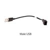 4-контактный штекер к USB штекеру Кабель-адаптер разъема для CD-радио для Mitsubishi PAJERO ASX Android Мультимедийный проигрыватель