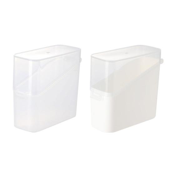 Кухонный ящик для хранения, чайный пакетик, мешок для приправ, органайзер, ящик, контейнер с откидной крышкой, прозрачная крышка, водонепроницаемый пылезащитный ящик для холодильника для дома