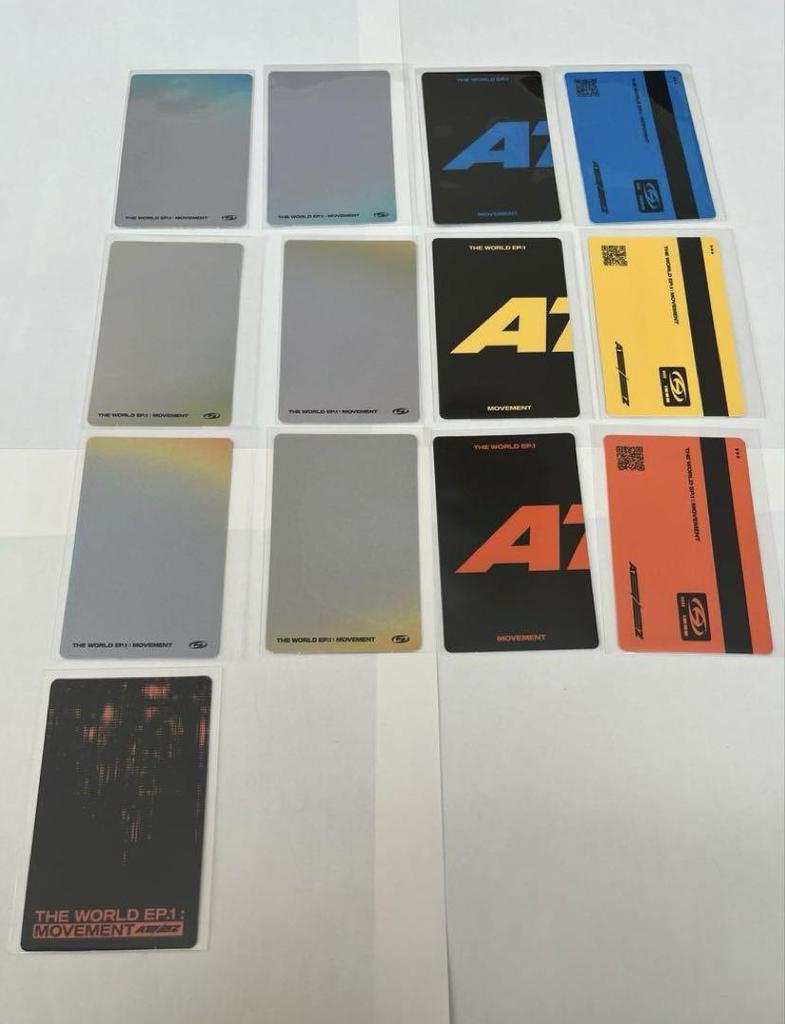 [USED] ATEEZ MOVEMENT Hongjoong Comp Set Trading Card