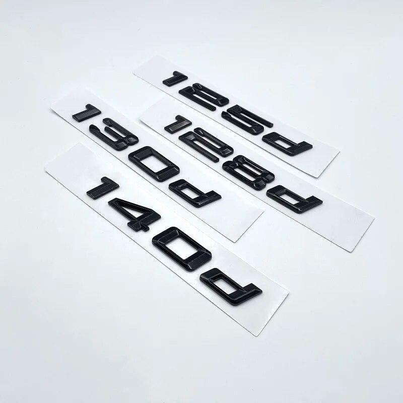 Старые цифры, буквы 116d, 118d, 120d, 125d, 128d, 130d, 135d, 140d, M, верхняя эмблема ABS для BMW 1 серии, табличка на багажник автомобиля, наклейка с логотипом