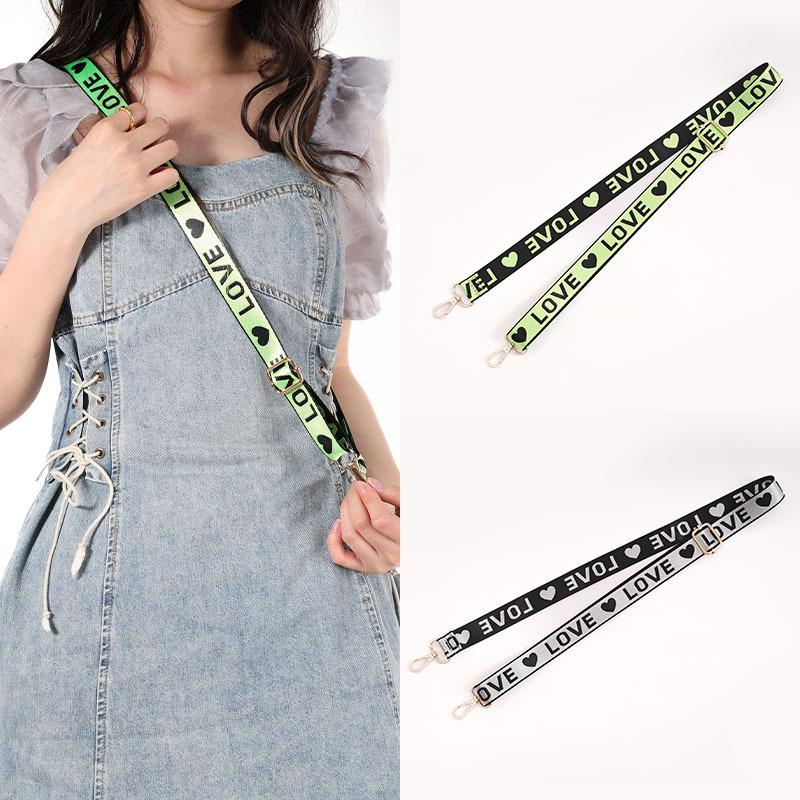 Hot-selling New Women's Universal Multi-function Adjustable Shoulder Strap Letter Printing Bag Replacement Shoulder Strap