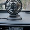 Автомобильный вентилятор складной сильный ветер ПП USB перезаряжаемый настольный для автомобилей