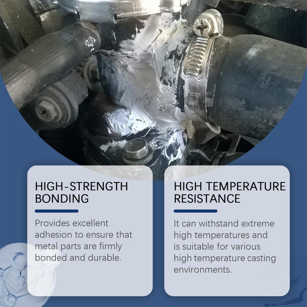 Водостойкий Прочный Литейный Клей для Литья Улучшенный Клей для Ремонта Металла Термостойкий Клей для Ремонта Литья