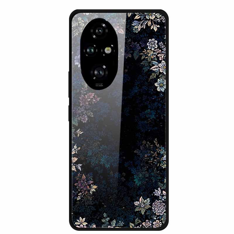 Glass Phone Case For Honor 200 PRO Back Shield Cover Cases for Huawei Honor 200Pro Bumper Funda Hard Tempered Fashion Coque Capa