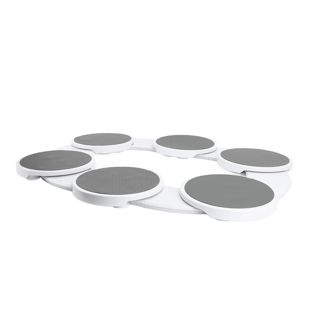 Вращающиеся подносы для еды с направляющими Портативный поднос для еды Поворотный органайзер для обеденного стола