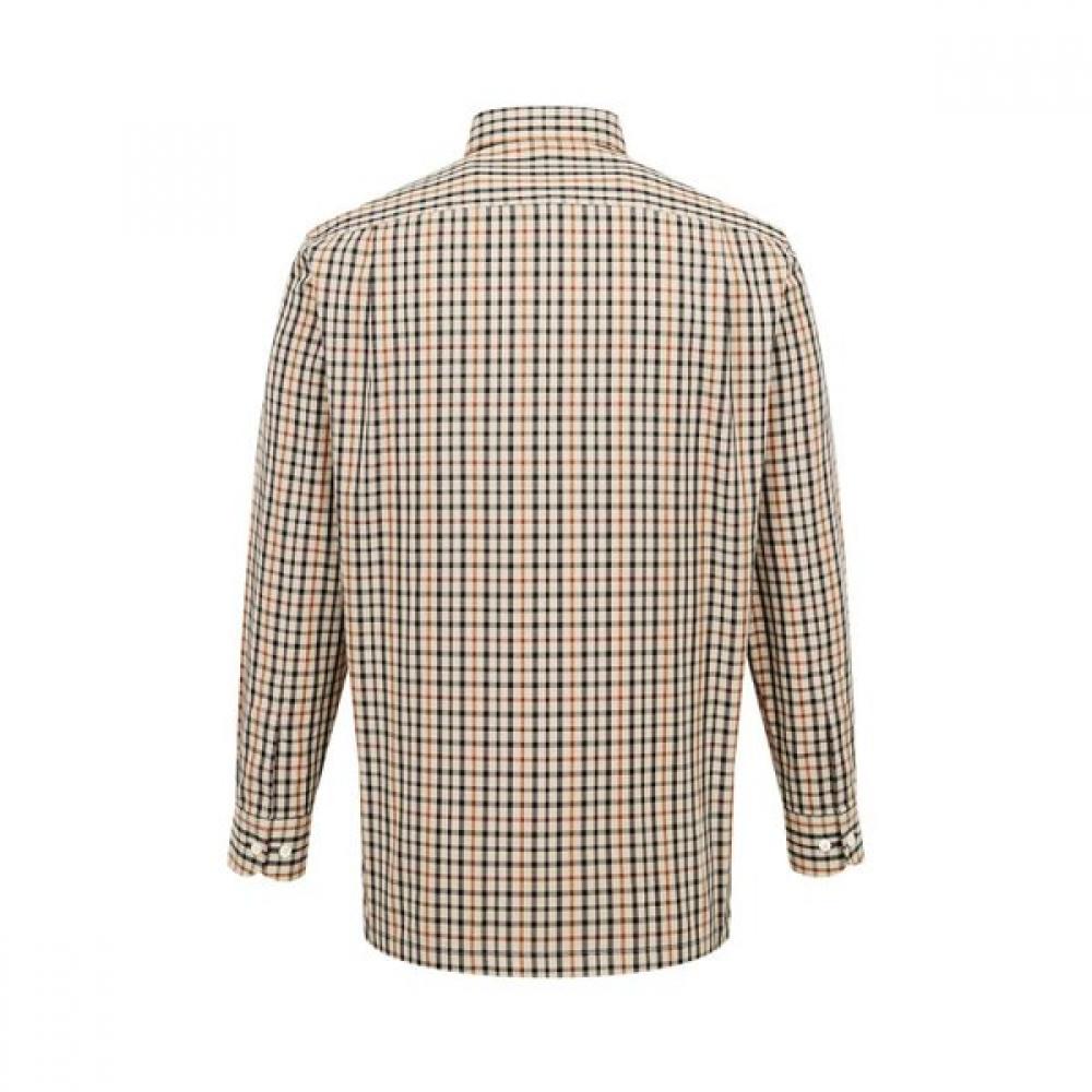 DakS Men S Regular Fit 100 Cotton Small Check Shirt dma1Shcl140i1