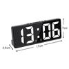 Number Clock Nightlight Temperature Calendar LED Digital Large Number Electronic Clock Alarm Clock