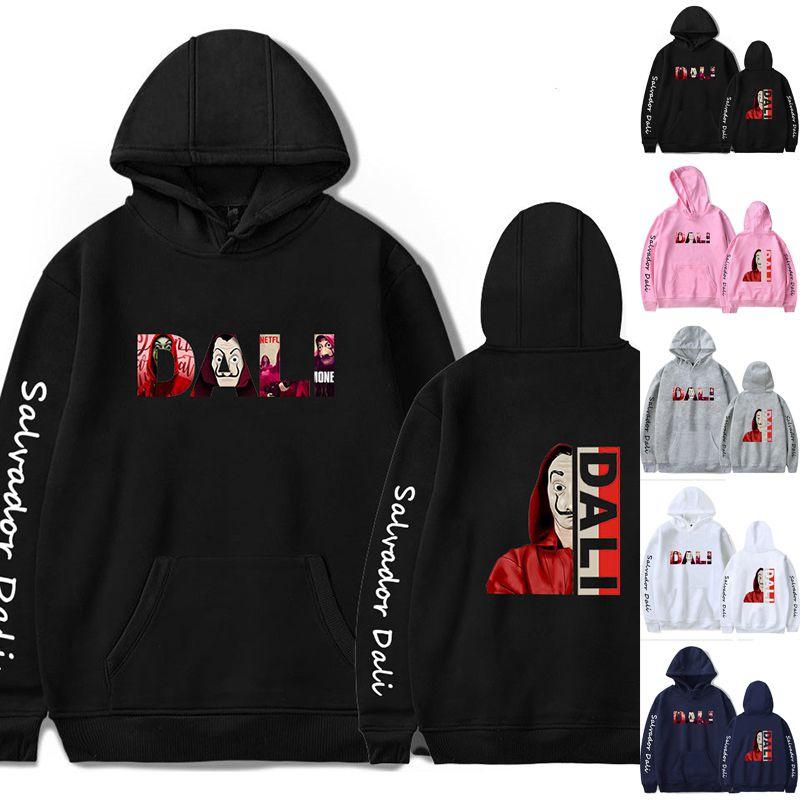 Уютное мягкое худи унисекс La Casa De Papel для фанатов сериала «Бумажный дом» повседневная толстовка