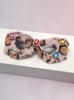 Plush Cat Eye Sunglasses Colorful Furry Frame Gem Accents Cute Shades for Girls Ideal for Photoshoots&Dress Up KJ157