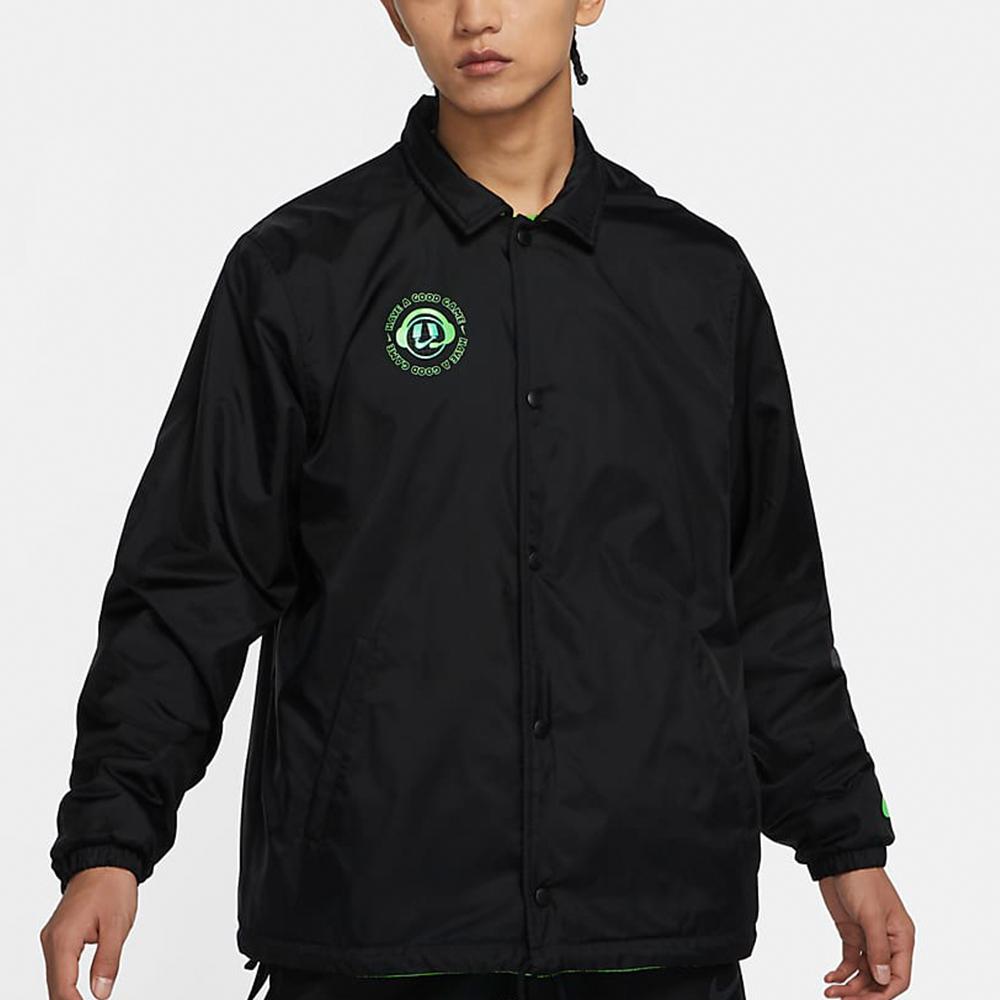 Nike Куртки Мужские Черный Лацкан Умеренный Другое DO6935-010
