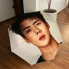 1 шт. Автоматический складной зонт EXO SEHUN - Компактная конструкция с 8 спицами, Прочный пластик и железо, Легкий для ежедневного использования на улице, a0929150