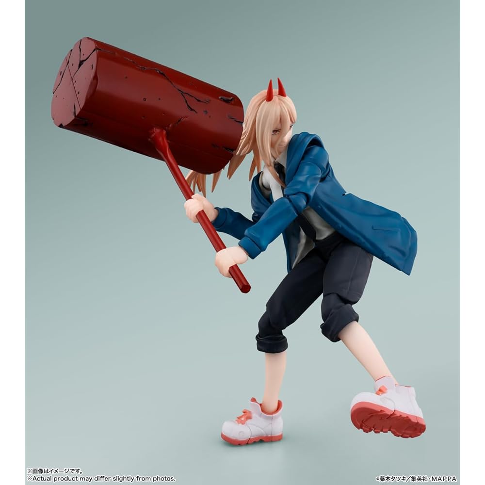 НАРОДЫ ТАМАШИИ SH. Figuarts Человек-бензопила Пауэр 145 мм ПВХ АБС Фигурка