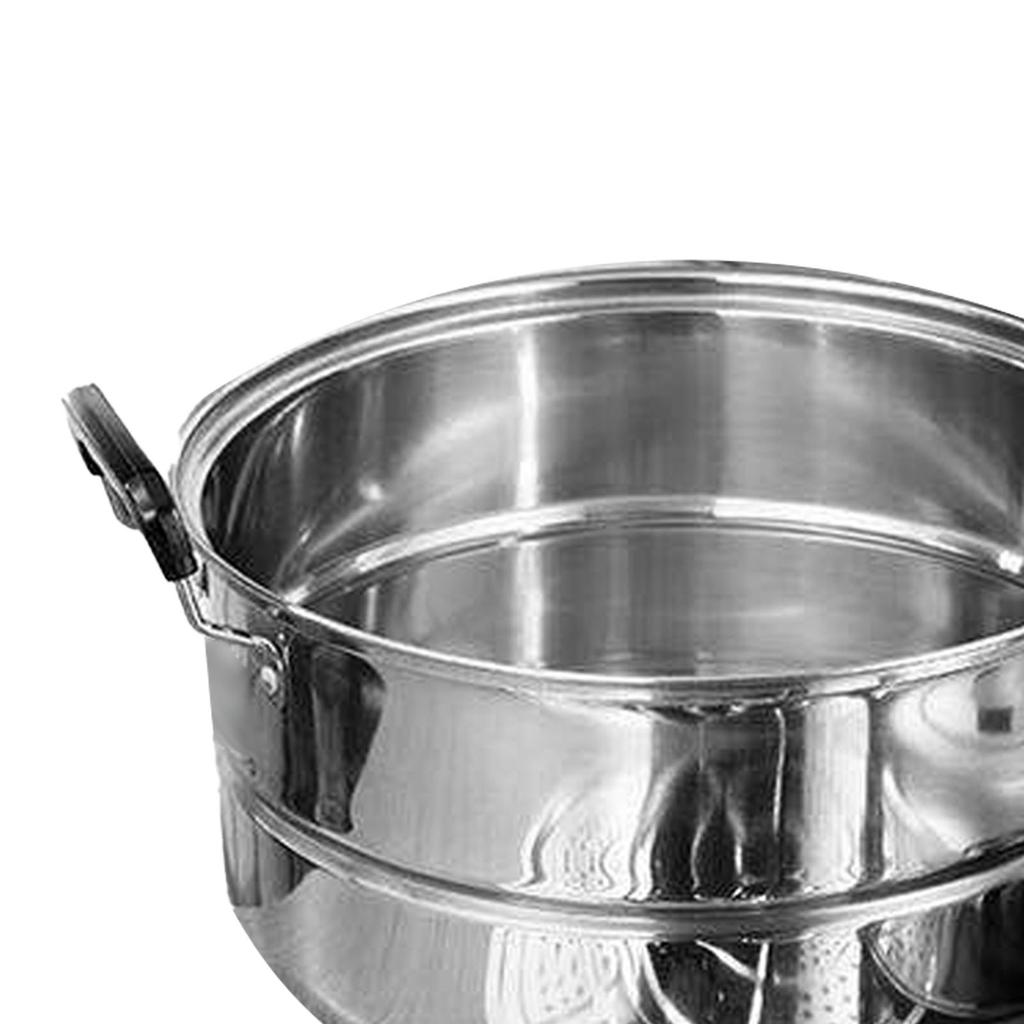 Thickened Stainless Steel Steam Pot Multi Layer Multipurpose Large Stock Cooking Pot for Induction