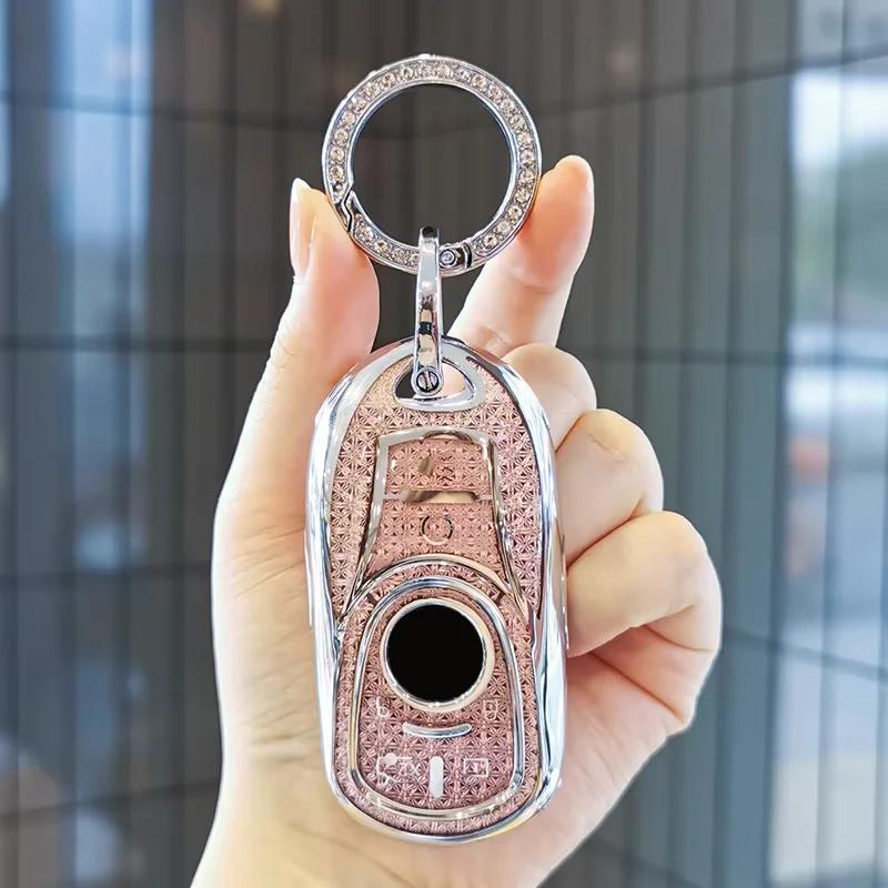 Suitable For 23 Buick Gl8 Keycases 17-22 Gl8 Avenir Keycover Key Shell Keychain Buckle Case For Women