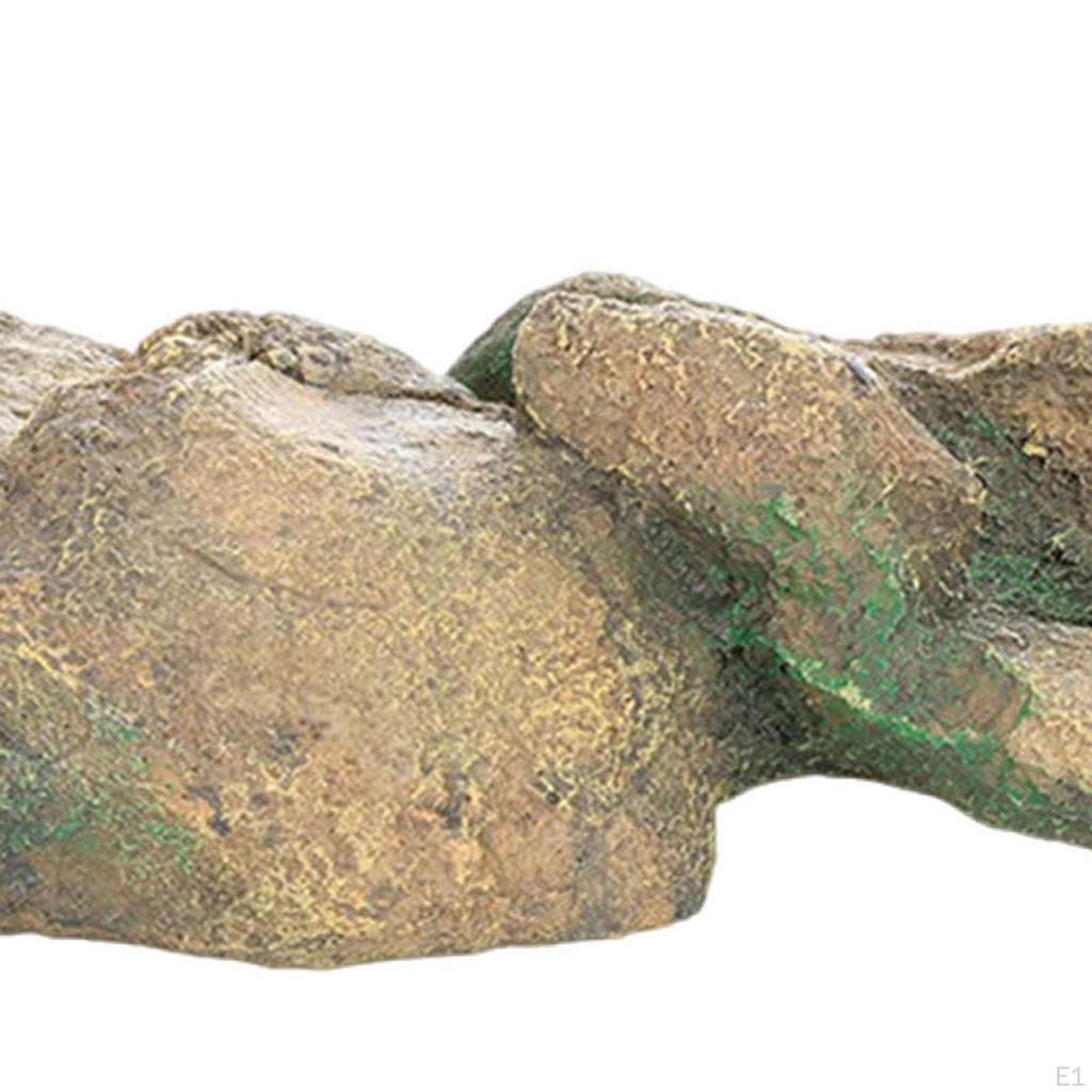 Artificial Decorative Stone, Resin Miniatures, for Garden, Backyard, Aquarium, Outdoor