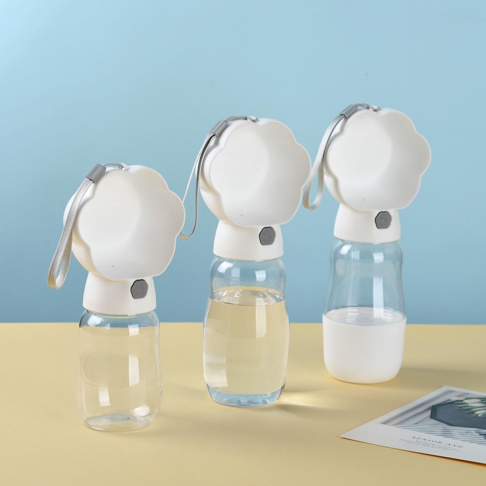 Бутылка для воды для собак на открытом воздухе, переносная миска для питья домашних животных с возможностью хранения еды для маленьких и больших собак, для прогулок, щенков, кошек, диспенсер для воды для мопсов