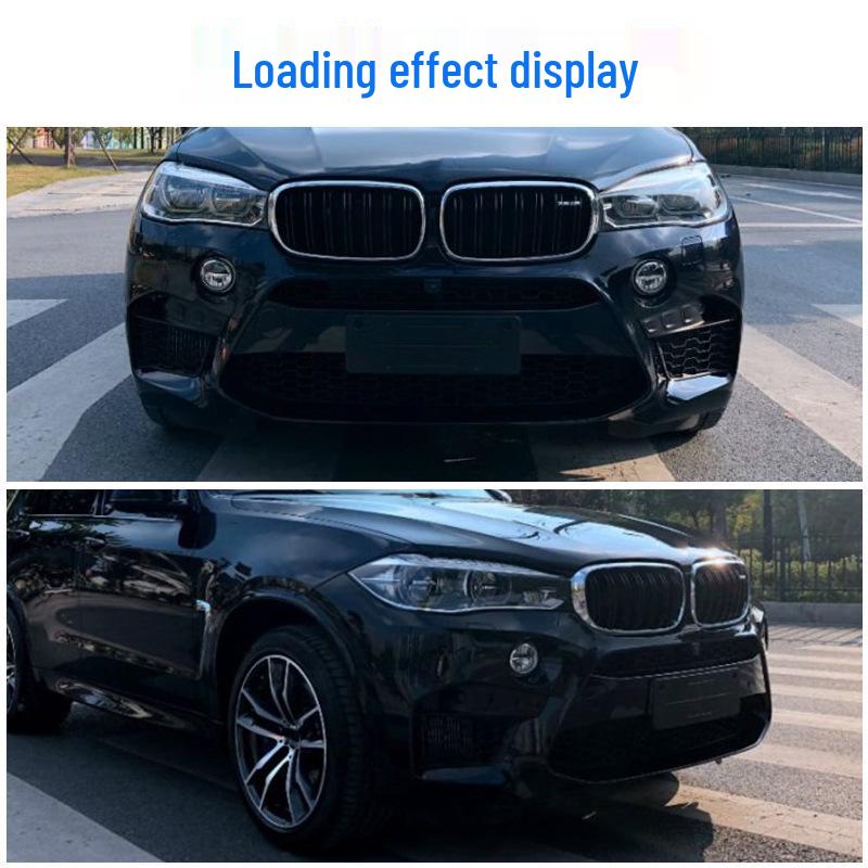 Manse Front License Plate Holder for BMW X5 M & X6 M - Bracket Frame & Cover