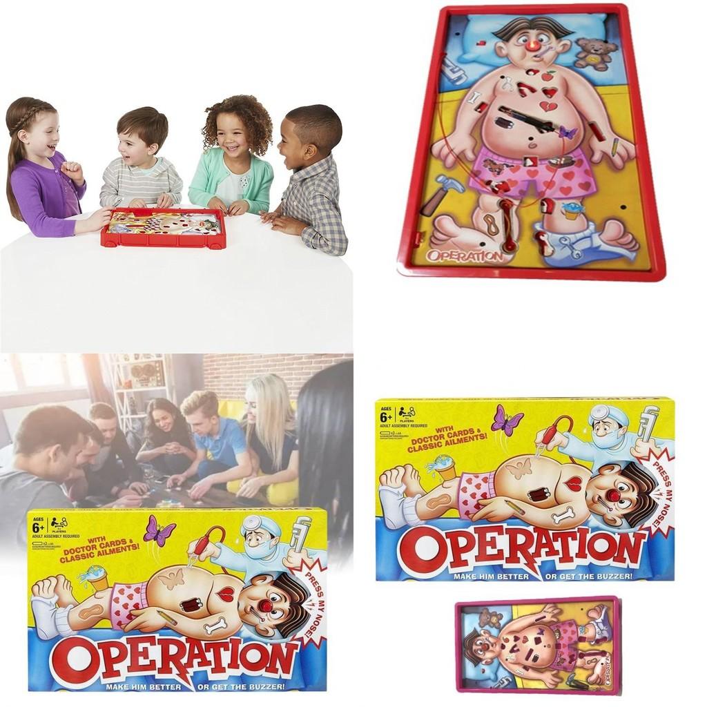 Musical And Sound-activated Operation Game Battery-powered Santa Tabletop Toy