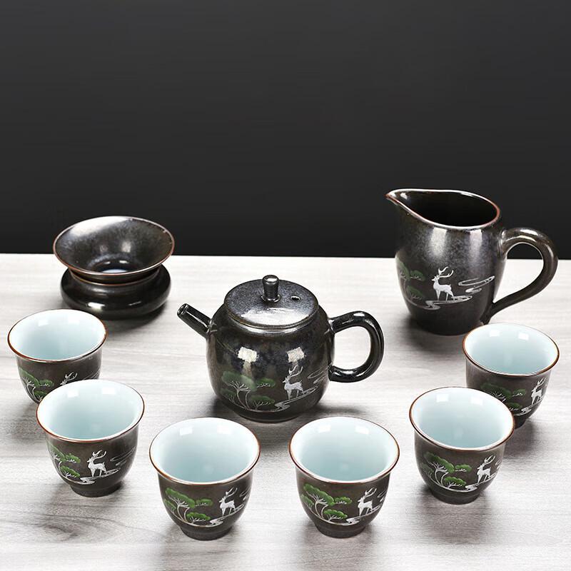 Chaxun Light Luxury Chinese Ceramic Tea Set