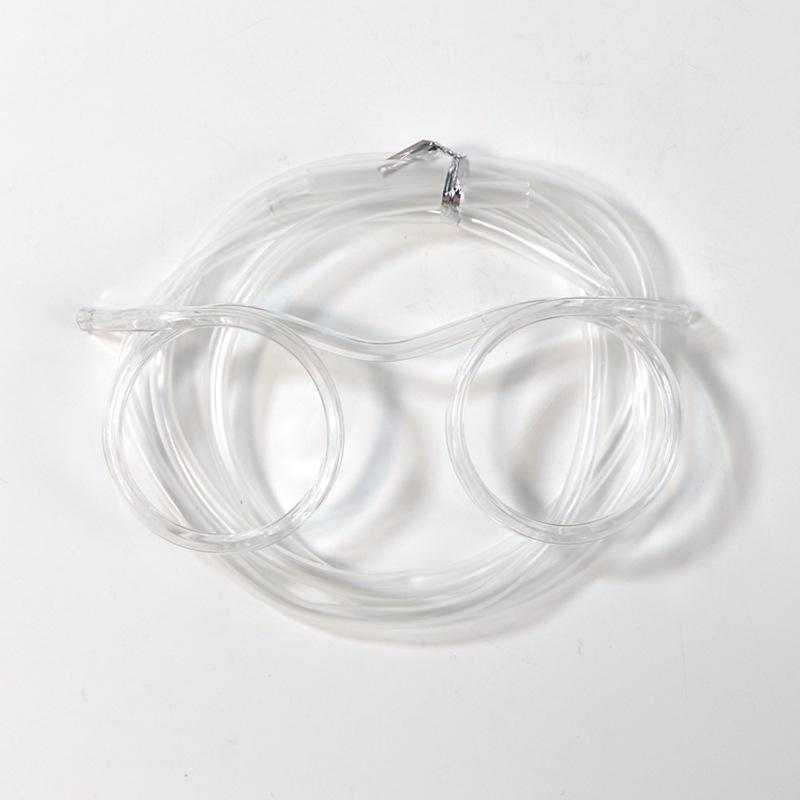 Новинка, мягкое пластиковое соломенное стекло, многоразовые соломенные очки «сделай сам», принадлежности для бара, детская посуда для напитков на день рождения, вечеринку, мероприятие