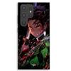 Coque Téléphone - MANIACASE - Samsung Galaxy S23 Ultra - Silicone TPU - Motif Tanjiro (Demon Slayer) - Noir