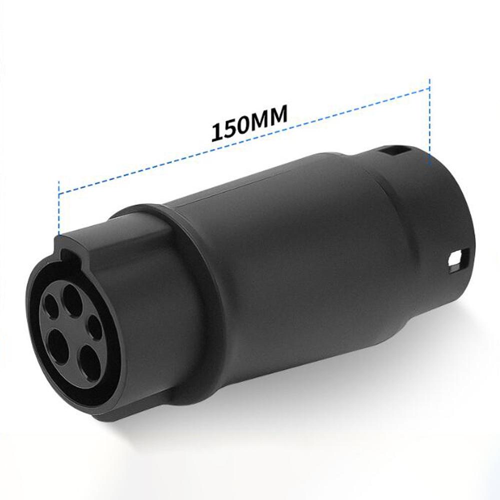 Зарядные устройства для электромобилей Адаптер с разъема Тип 1 на Тип 2 SAE J1772 на IEC62196 Адаптер для зарядки электромобилей