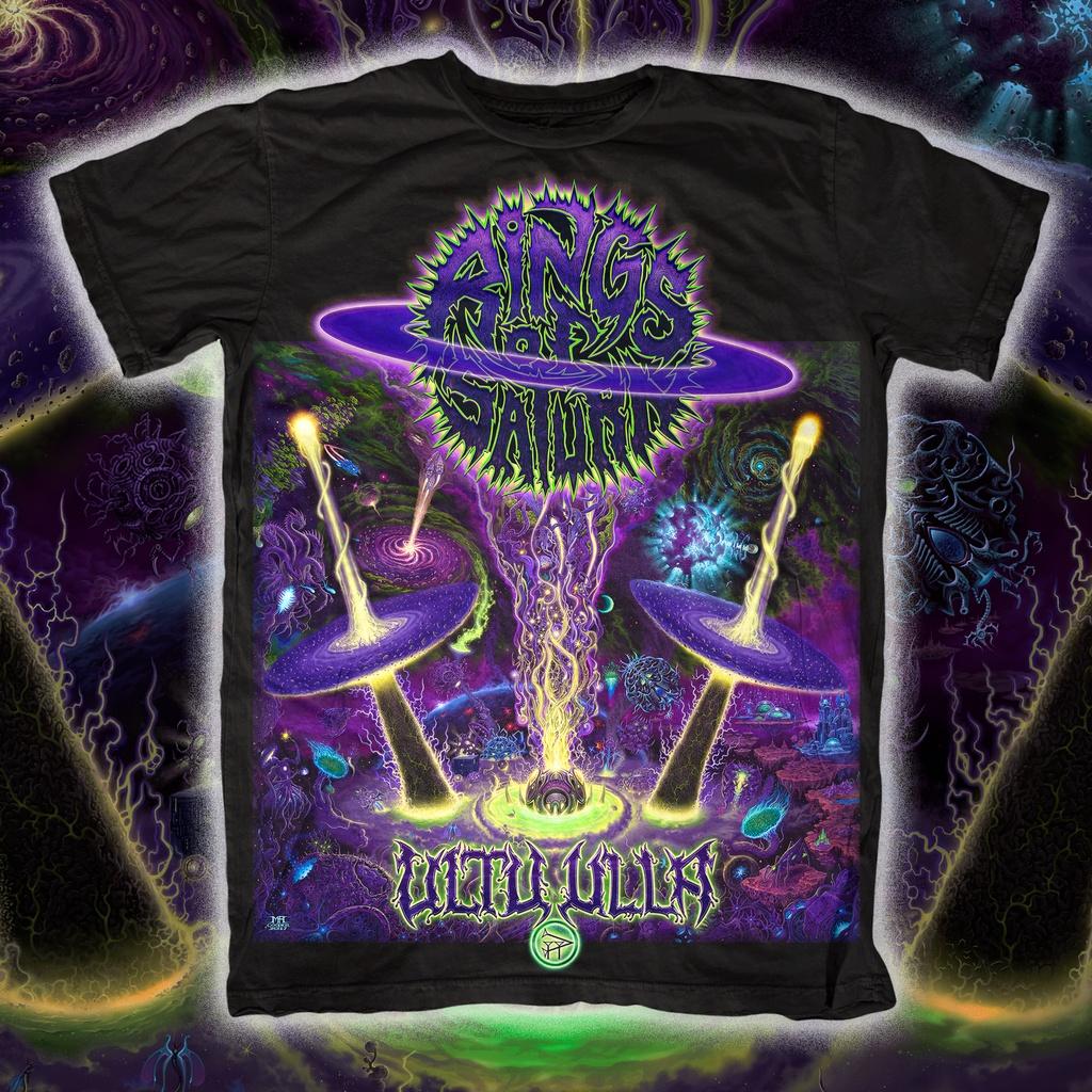 2026New Rings of Saturn Band Graphic Cotton T-shirt Unisex Summer Short Sleeve Fashion Brand Tee Luxury Casual Vintage Retro Top