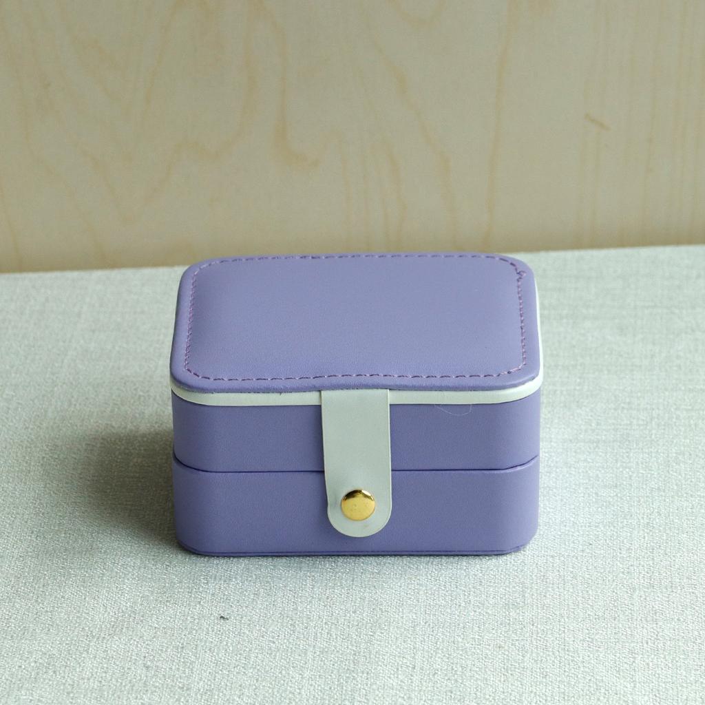 Portable Jewelry Casket Packaging Box Makeup Organizer For Exquisite Cosmetic Beauty Case Container Graduation Events Gift