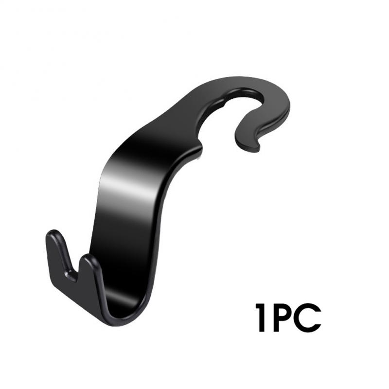 Портативный прочный автомобильный крючок с большой грузоподъемностью, прочный полуоткрытый дизайн, внутренний крючок для заднего сиденья, автомобильные аксессуары, маленький задний крючок