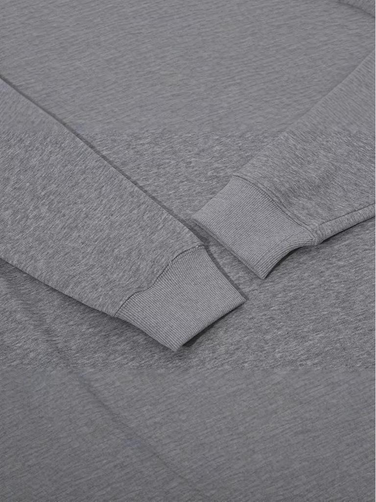 STONE 20SS Унисекс Толстовка с круглым вырезом и значком-компасом: Функциональный, Повседневный