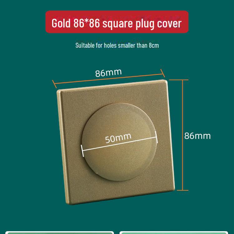 «Декоративная заглушка для отверстий в стене для труб кондиционера и крана»