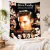 Elvis Presley Custom Name Tapestry Lightweight Tapestry Non-Fading Color Suitable for Living Room Multi-purpose for All Occasions Housewarming Gift