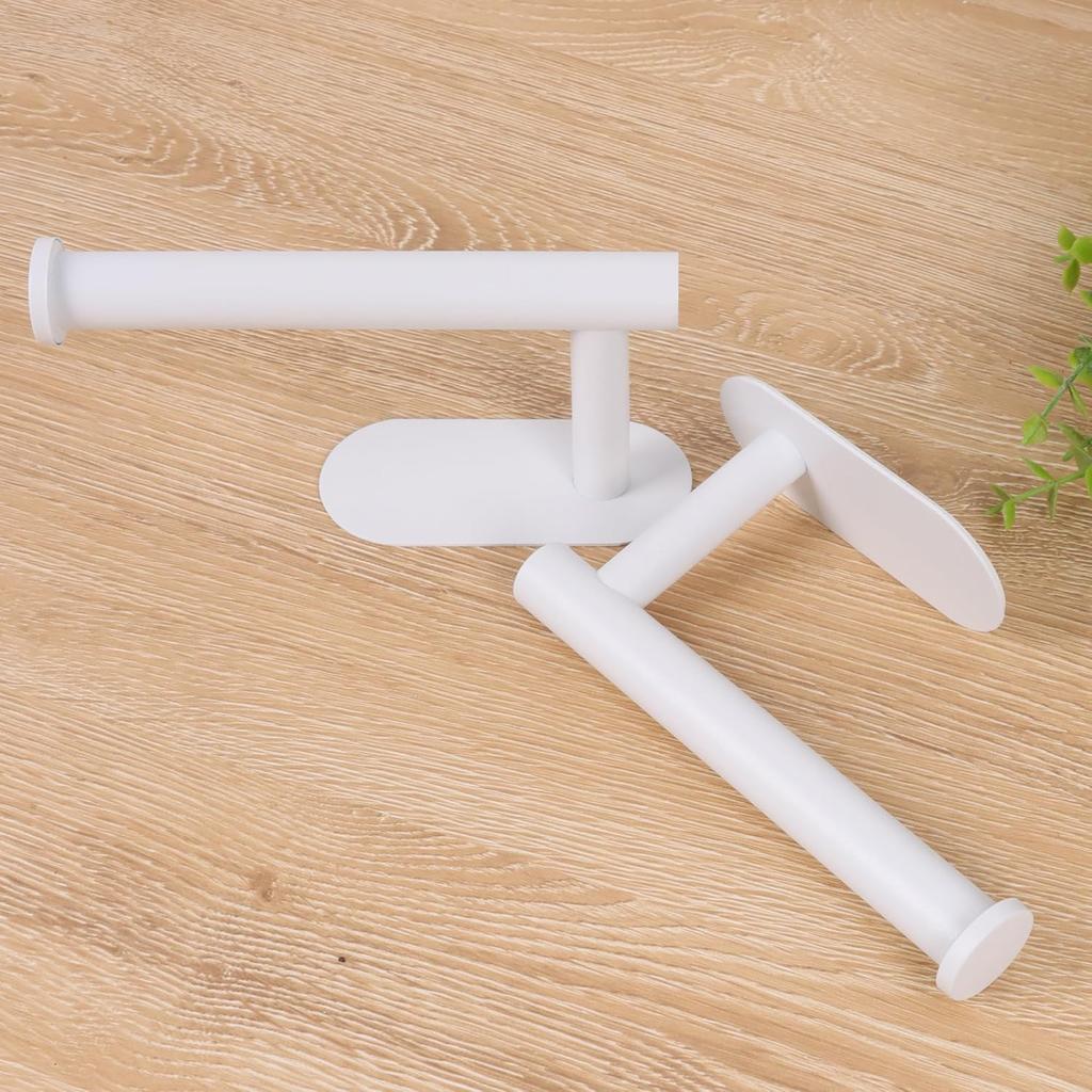 Set of 2 Metal Adhesive Curtain Holdbacks No Drill Self-Adhesive L-Shaped Tiebacks Wall Hooks for Living Room Bedroom Office Kitchen - White