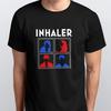 Men's and Women's T-shirts Inhaler T Shirt Irish Indie Guitar Rock Band All Sizes S,M,L,XL,2XL Black