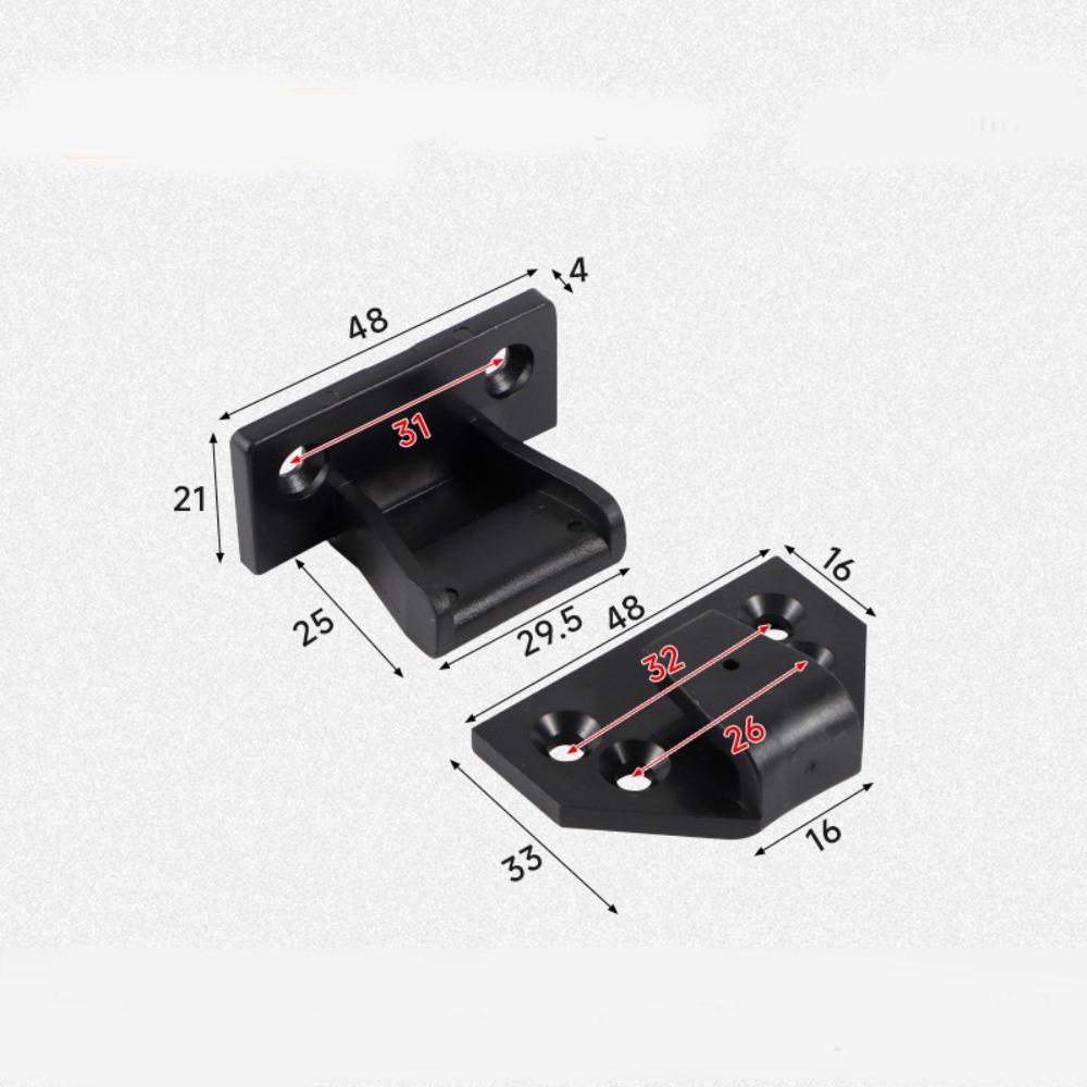 10pcs Universal Furniture Connectors Durable Plinth Panel Connectors  Cabinet Hardware