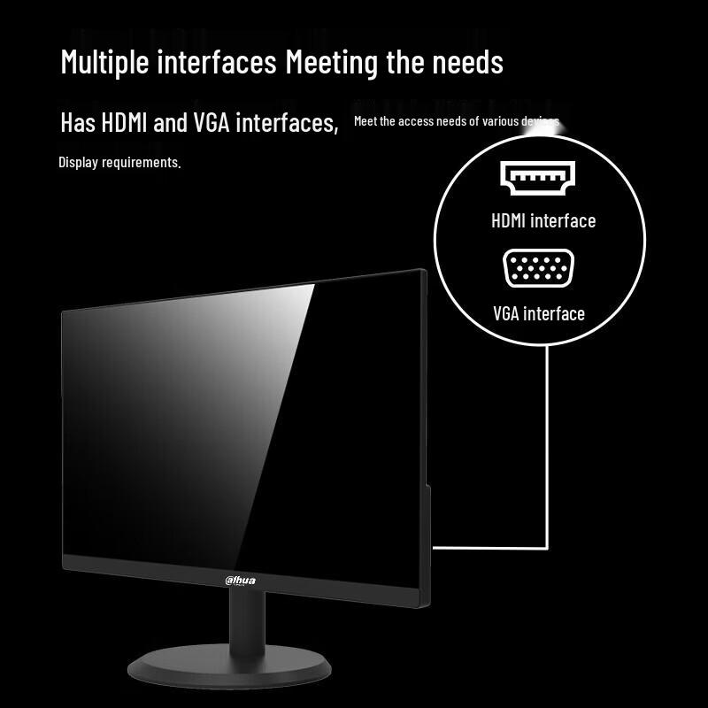 Dahua Industrial LCD Monitor CN plug (adapter included)