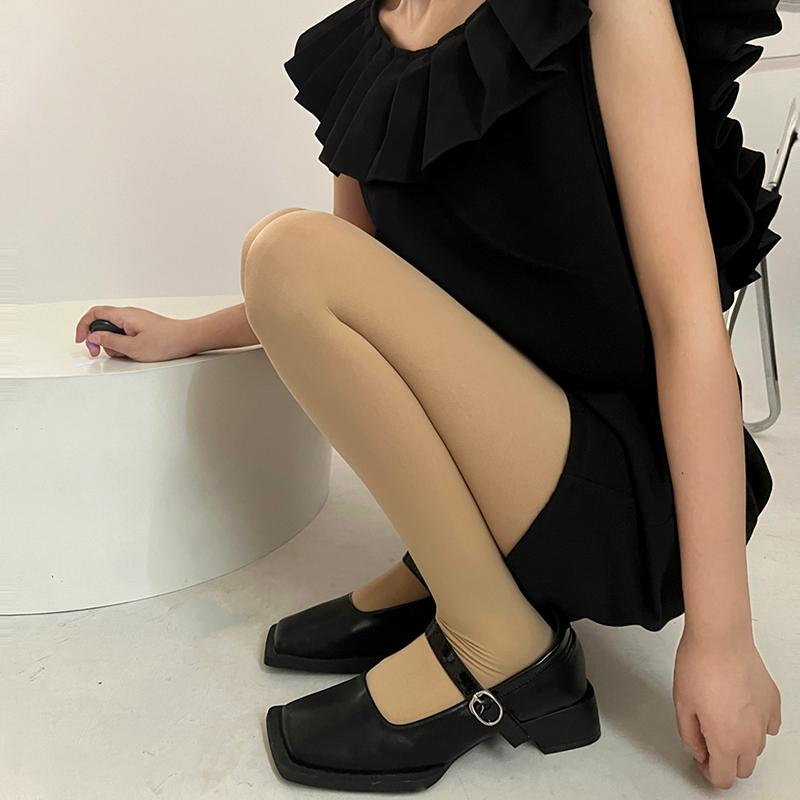 Женские сексуальные длинные чулки, носки, большие эластичные бархатные бесшовные колготки, колготки, осенние теплые