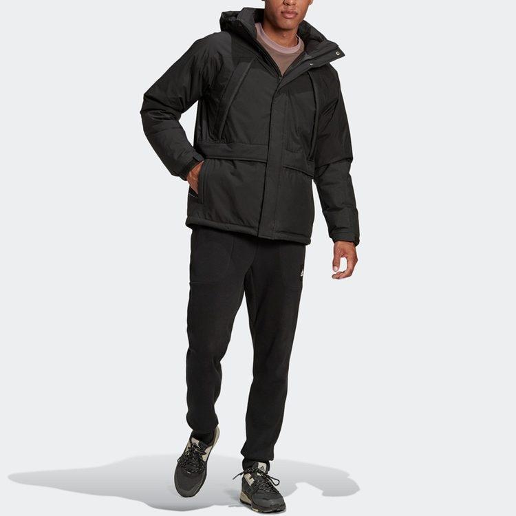 adidas Пуховик Зимний Мужской Черный GK0667