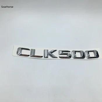 3D ABS For Mercedes-Benz W209 CLK Class CLK55 CLK63 CLK200 CLK220 CLK230 CLK550 Emblems Tail Logo Chrome Stickers Accessories