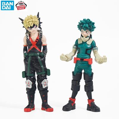 Bandai 17 см Аниме Моя геройская академия Изуку Мидория и Кацуки Бакуго Набор Фигурок Действия ПВХ Коллекционная Модель Игрушка для Фанатов Подарок