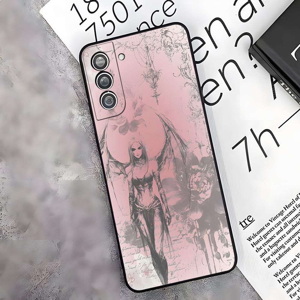 Clmj Punk Cool Angel Phone Case For Samsung S26 S25 Edge S24 S23 S22 S21 S20 Ultra Plus Fe Galaxy A54 A53 A34 A25 A16 Cover