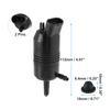 ACROPIX Сменный моторчик насоса омывателя лобового стекла для Buick, совместимый с ENCLAVE, черный, 2 шт.