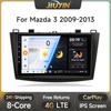 JIUYIN 2Din 9 дюймов Для Mazda 3 2009-2013 4G Android 13 Радио Мультимедийный Видеоплеер Навигация GPS Головное Устройство Carplay Автомагнитола