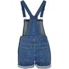 Urban Classics Womens/Ladies Organic Short Dungarees