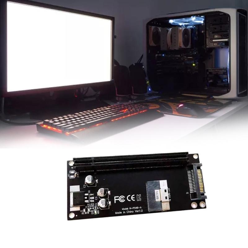 Universal SFF8654 To PCIe 3.0 X16 Converter Supports SFF-8654 8i To PCIe 3.0 3.0 2.0 Interfaces Convert Card Adapter