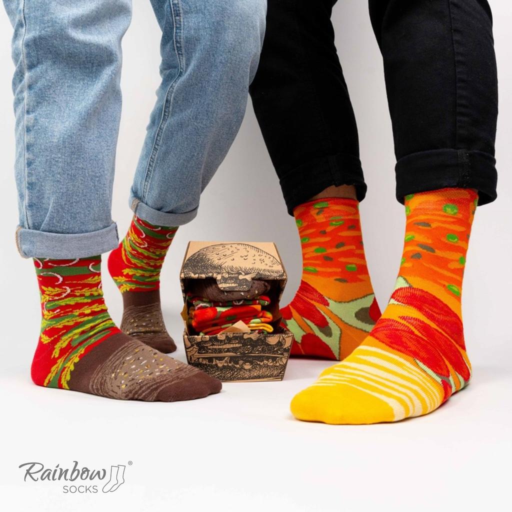 Vegan burger socks vegan burger socks eu 41-46