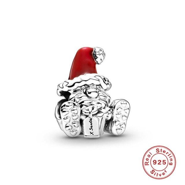 Маленькие блестящие цветные аксессуары из бисера, аутентичные стерлингового серебра 925 пробы, гриб, кактус, чашка, цветок принцессы, подвеска для женщин, подарок