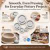 Lightweight Pottery Foot Ring Template PLA Pottery Foot Molder  Pottery Making