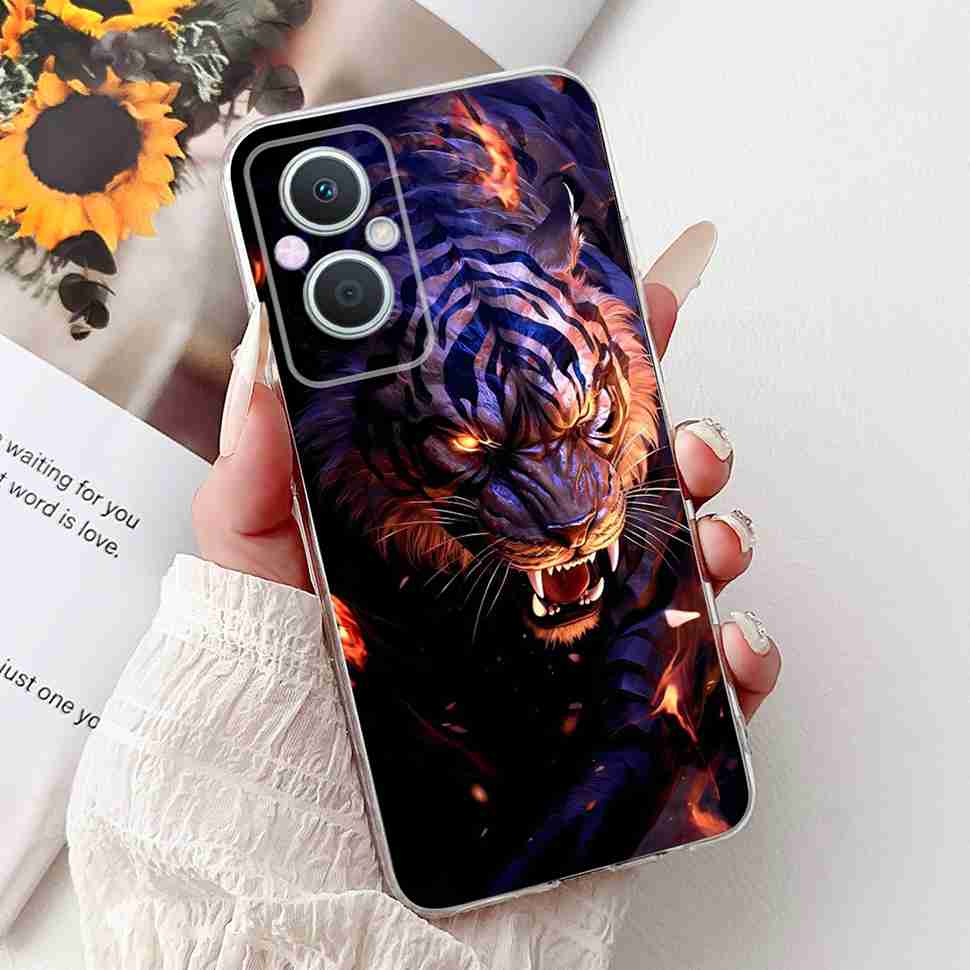 Для Oppo A96 5G 6.43" PFUM10 Чехол PHA120 Роскошный Любовь Милый Кот ТПУ Мягкий Силиконовый Чехол Для Oppo Reno7 Z 5G CPH2343 Корпус Телефона